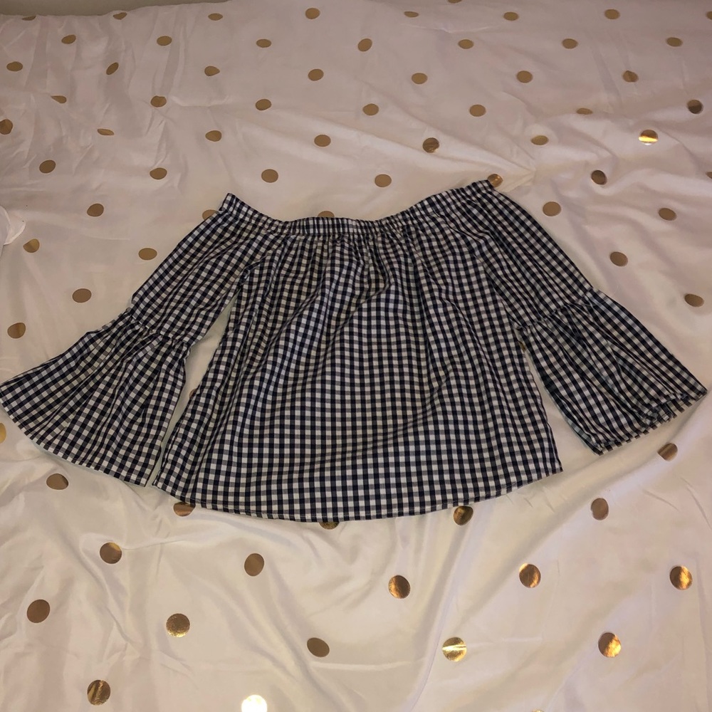 off the shoulder shirt